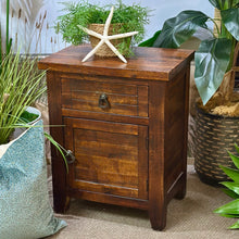 Load image into Gallery viewer, 1DRW/1DR Wooden Nightstand
