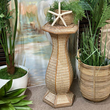 Load image into Gallery viewer, Wicker Plant Stand
