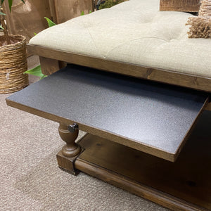 'Pemberton' Ottoman by Bassett Mirror