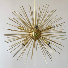 Load image into Gallery viewer, Bronze Sputnik Chandelier

