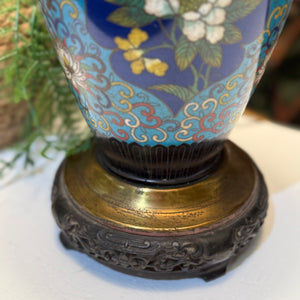 Cloisonne Vase Lamp