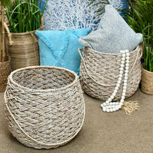 Load image into Gallery viewer, LG Woven Basket W/Handle
