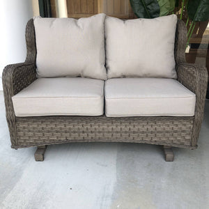 Outdoor Loveseat Glider