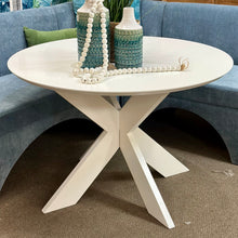 Load image into Gallery viewer, White Round Dining Table
