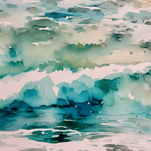 Load image into Gallery viewer, Water Abstract Canvas Art
