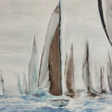 Load image into Gallery viewer, Racing Sailboats Canvas
