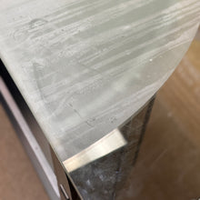 Load image into Gallery viewer, Glass Top Demilune Bar
