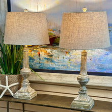 Load image into Gallery viewer, Distressed Resin  Lamp
