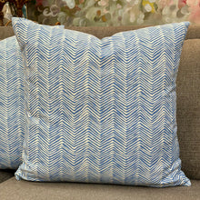 Load image into Gallery viewer, Quadrille Zig Zag Pillow
