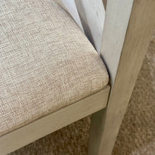Load image into Gallery viewer, Light Grey X Frame Bench
