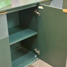 Load image into Gallery viewer, Green Geometric Cabinet
