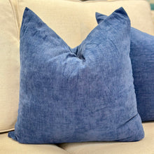 Load image into Gallery viewer, Blue Down Pillow
