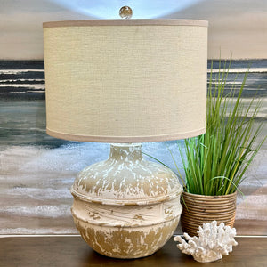 Beige Table Lamp