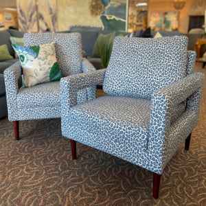 Animal Print Modern Chair