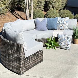 Curved Outdoor Sectional