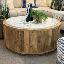 Load image into Gallery viewer, Marble &amp;  Mango Wood Coffee Table
