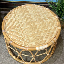 Load image into Gallery viewer, SM Rattan Side Table

