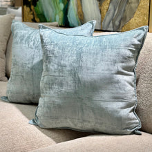 Load image into Gallery viewer, Light Blue Pillow
