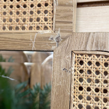 Load image into Gallery viewer, Cooper Classics Imperfect Cane Mirror
