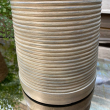 Load image into Gallery viewer, Light Blue Ribbed Table Lamp

