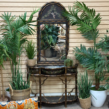 Load image into Gallery viewer, Vintage Chinoiserie Console W/Mirror
