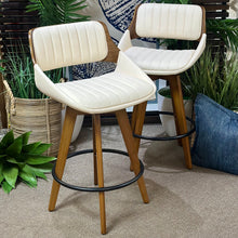 Load image into Gallery viewer, Set/2 Modern Counter Stools
