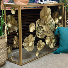 Load image into Gallery viewer, Golden Floral Console
