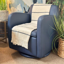 Load image into Gallery viewer, Scan Design Leather Swivel Chair
