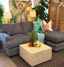 Load image into Gallery viewer, Steel Blue Chofa W/Reversible Chaise
