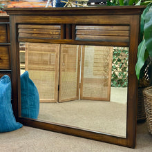 Load image into Gallery viewer, Wooden 6DRW Dresser w/ Mirror
