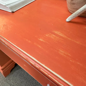 Salmon Desk W/Chair