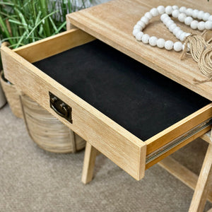 Pier 1 Taupe Nightstand