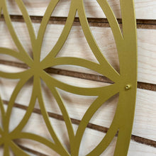 Load image into Gallery viewer, Gold Circle Wall Decor

