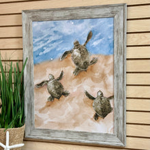 Load image into Gallery viewer, Baby Turtles Giclee Art
