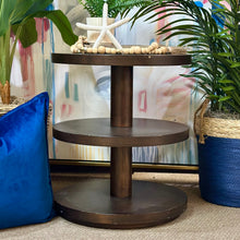 Load image into Gallery viewer, Round 3-Tier Side Table

