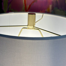 Load image into Gallery viewer, White Resin Table Lamp
