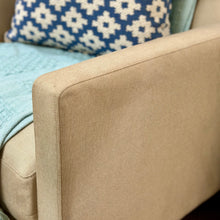 Load image into Gallery viewer, Beige Tufted Recliner
