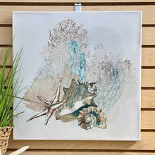 Load image into Gallery viewer, Colored Seashell I Canvas Art
