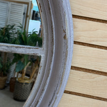 Load image into Gallery viewer, Grey Distressed Mirror
