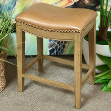 Load image into Gallery viewer, Caramel Counter Stool
