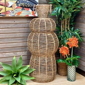 Med Seagrass Floor Vase