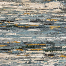 Load image into Gallery viewer, Blue and Gold Abstract
