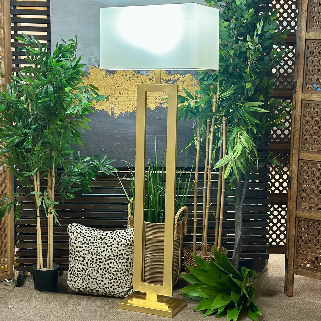 Gold Floor Lamp