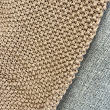 Load image into Gallery viewer, Tan Knit Throw
