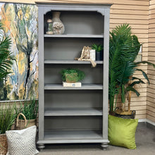 Load image into Gallery viewer, Two Tone 5 Shelf Bookcase
