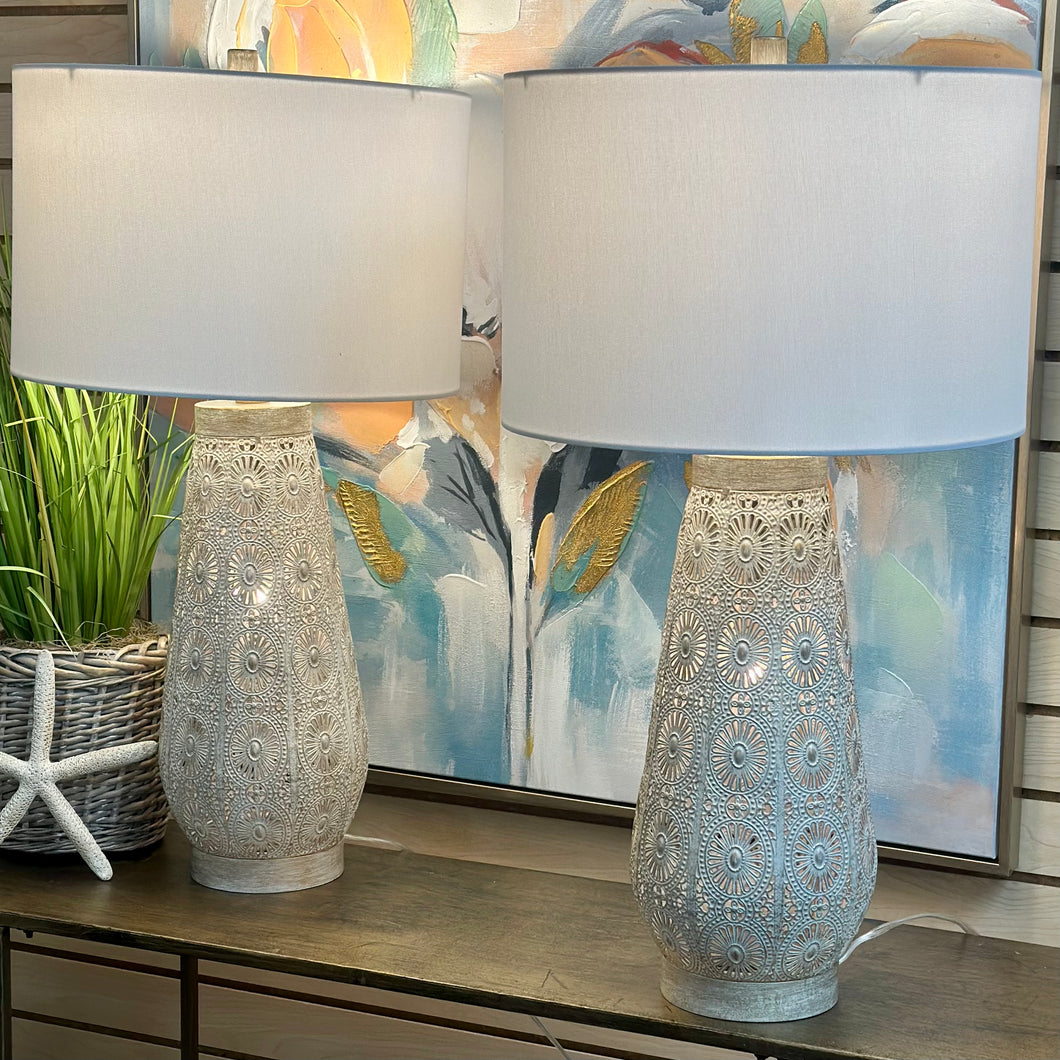 Laser Cut Lamp w/ Night Light