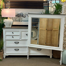 Load image into Gallery viewer, Two-Toned Dresser W/Mirror
