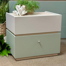 Load image into Gallery viewer, 2DRW Modern Sage Nightstand
