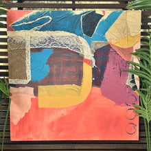 Load image into Gallery viewer, Mixed Media Fabric Art
