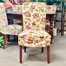 Load image into Gallery viewer, Crate &amp;  Barrel Floral Dining Chair
